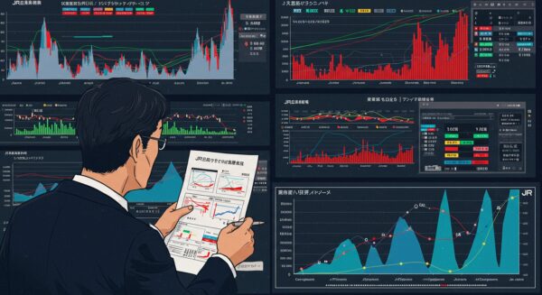 【割安】PBR・PERで見るJR4社|株価比較で鉄道株の投資妙味