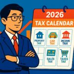 納税カレンダー2026|確定申告はいつ?住民税・固定資産税・自動車税・予定納税まで月別一覧+投資家の年間資金設計