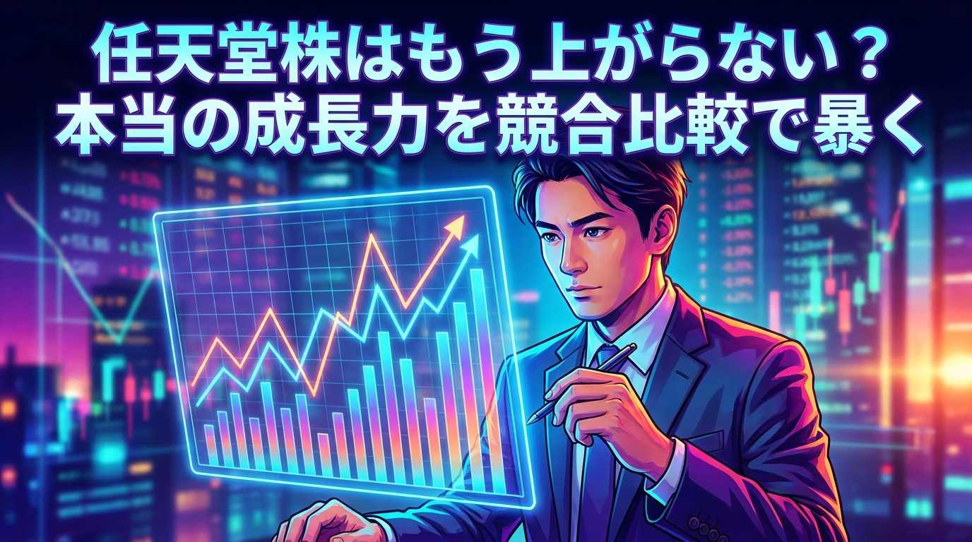 任天堂株はもう上がらない？本当の成長力を競合比較で暴く