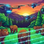 国策化するクマ対策関連銘柄|AI監視カメラドローン電気柵で見る事業との距離