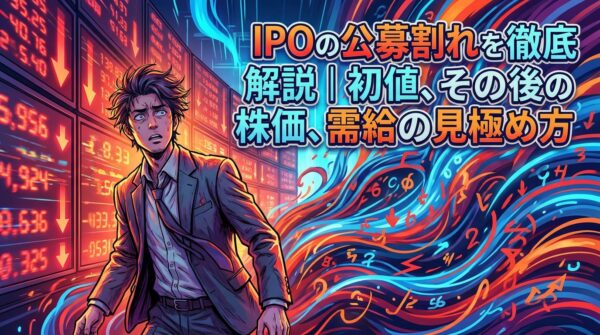 IPOの公募割れを徹底解説|初値、その後の株価、需給の見極め方