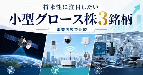 将来性で見るグロース株3選!宇宙・IoT・製造業AI関連を紹介