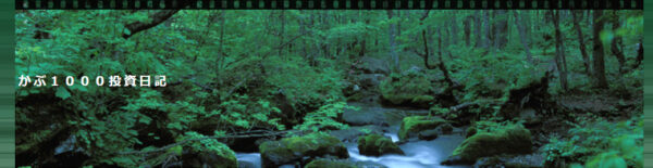 かぶ1000投資日記のキャプチャ